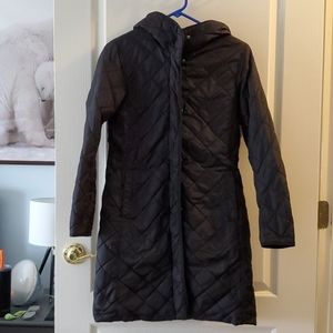 Uniqlo Black Fleece Lined Winter Jacket Coat